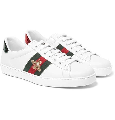 gucci men white sneakers|farfetch gucci sneakers men.